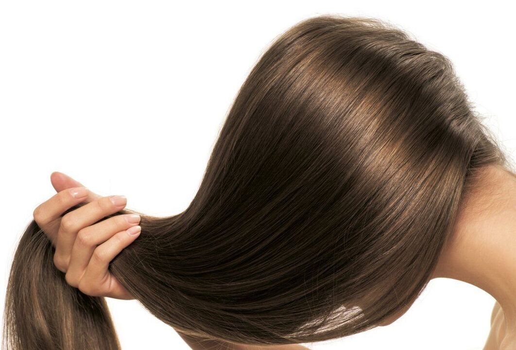thick hair after using Trichomist Forte